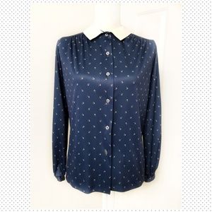 VINTAGE long sleeve blouse